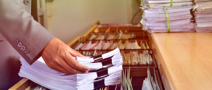 Storing documents in Office and managing them